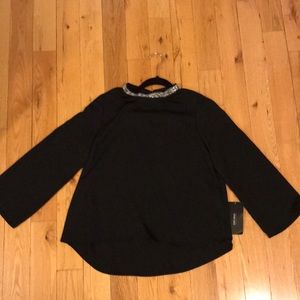 Zara black blouse